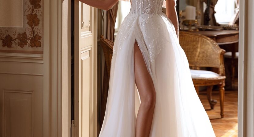 rochie de mireasa sirena din Bucuresti